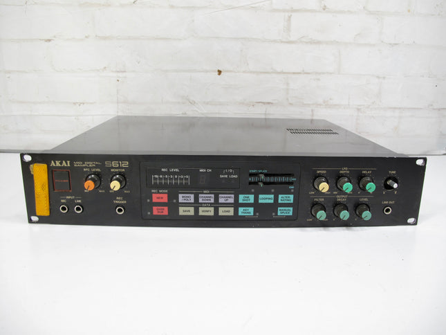 Akai S612 Vintage Rare 80's 12-bit MIDI Lo-Fi Rack Sampler