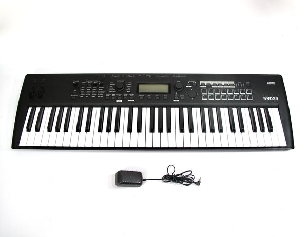 KORG KROSS-61 KROSS 61 Key Keyboard Synthesizer Workstation