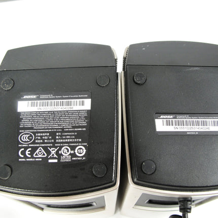 Bose Companion 20 Multimedia Computer SpeakersSystem With Control Pod