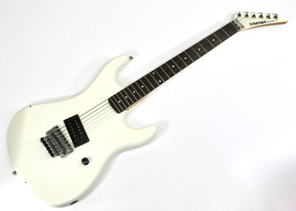 Vintage 1987 Kramer Striker 100ST White with Floyd Rose
