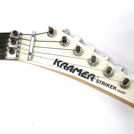 Vintage 1987 Kramer Striker 100ST White with Floyd Rose