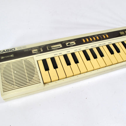 Casio CK-10 1980s Electronic Keyboard Synthesizer with Radio RARE Japan