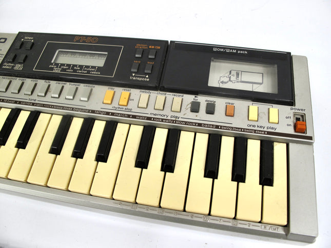 Casio PT-50 1980s Keyboard with RO-201 "Fun" ROM