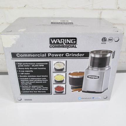 Waring WSG60RD Commercial Electric 3 Cup Spice Grinder