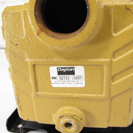 Teel Dayton 5ZT23 Self Priming Engine Driving Dewatering Pump