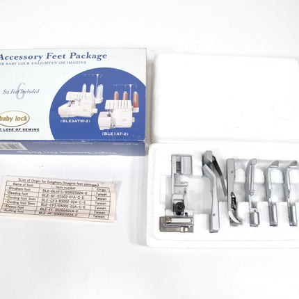 Baby Lock  BLE1AT-FEET Accessory Feet Package