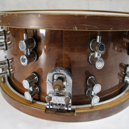 DW PDP Limited Edition Maple and Walnut Snare Drum