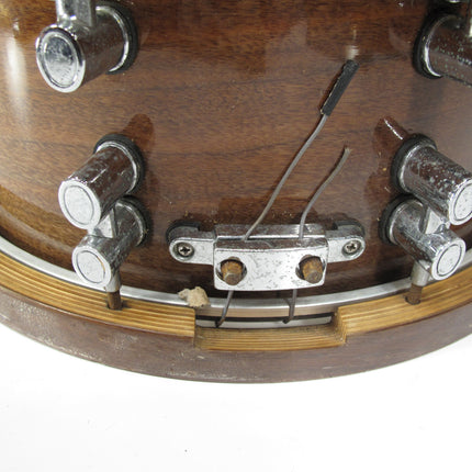 DW PDP Limited Edition Maple and Walnut Snare Drum