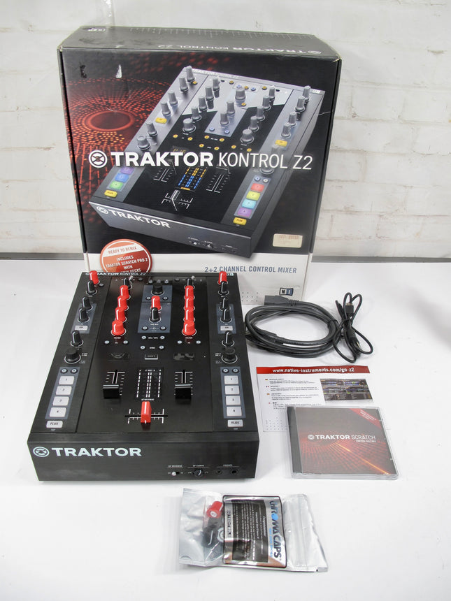 Native Instruments Traktor Kontrol Z2 4-Channel (2+2) Controller and Mixer