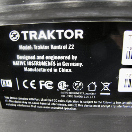 Native Instruments Traktor Kontrol Z2 4-Channel (2+2) Controller and Mixer