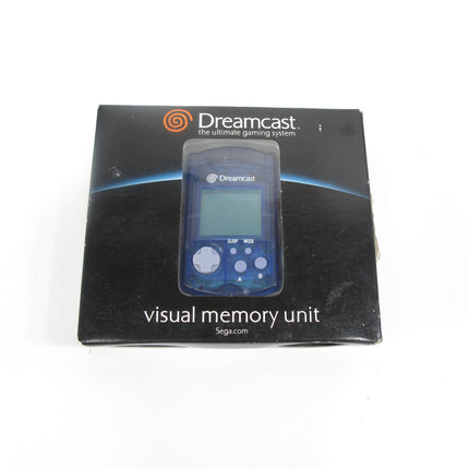 Sega Dreamcast HKT-7000 Visual Memory Unit VMU Blue