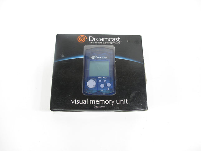 Sega Dreamcast HKT-7000 Visual Memory Unit VMU Blue