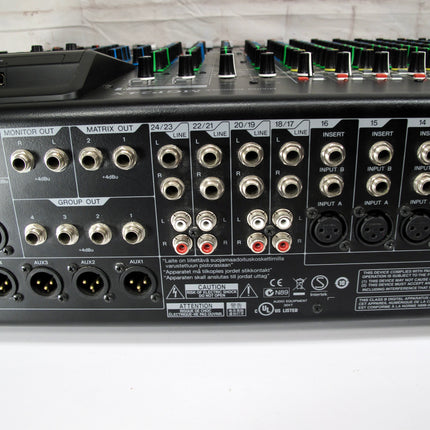 Yamaha MGP24X 24-Channel Mixing Console Mixer w/ Effects