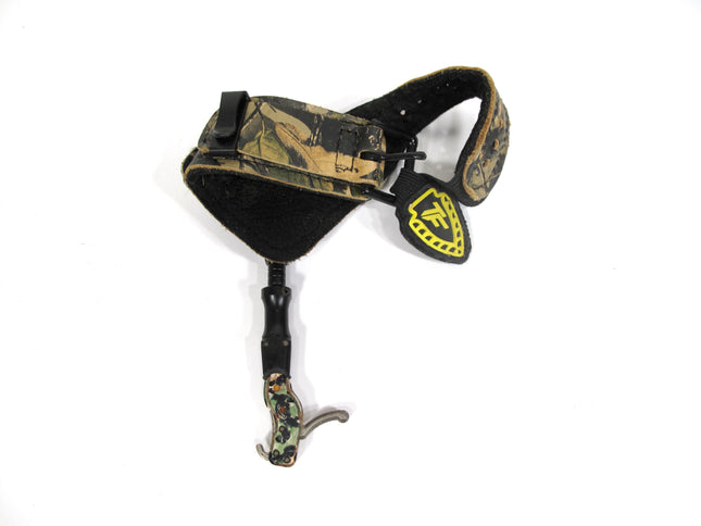 TruFire Hardcore Buckle Foldback Adjustable Compound Bow Release Camo Trigger