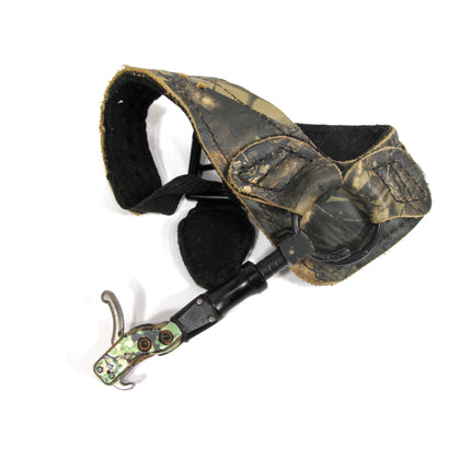 TruFire Hardcore Buckle Foldback Adjustable Compound Bow Release Camo Trigger