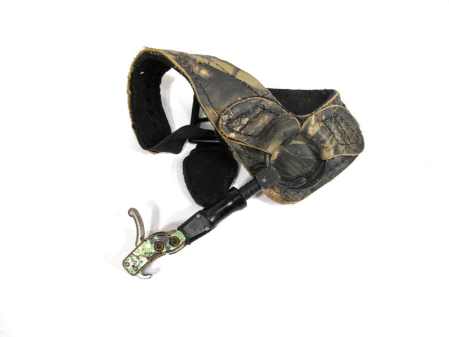 TruFire Hardcore Buckle Foldback Adjustable Compound Bow Release Camo Trigger