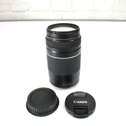 Canon 75-300mm Auto/Manual Focus EF f/4-5.6 Camera Lense