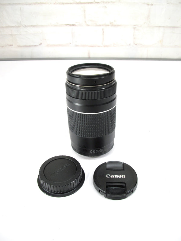 Canon 75-300mm Auto/Manual Focus EF f/4-5.6 Camera Lense