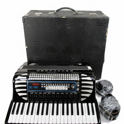 Excelsior 320M MIDIVOX Serie III 41 Key 4 Register 120 Bass Accordion