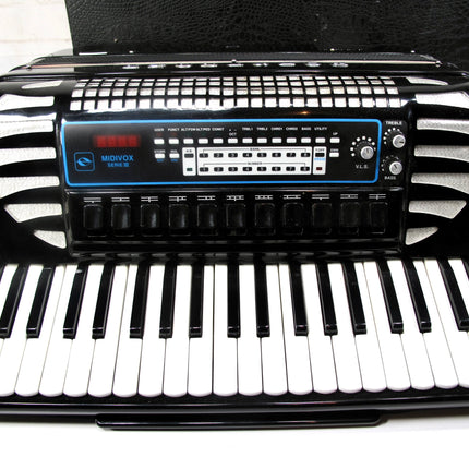 Excelsior 320M MIDIVOX Serie III 41 Key 4 Register 120 Bass Accordion