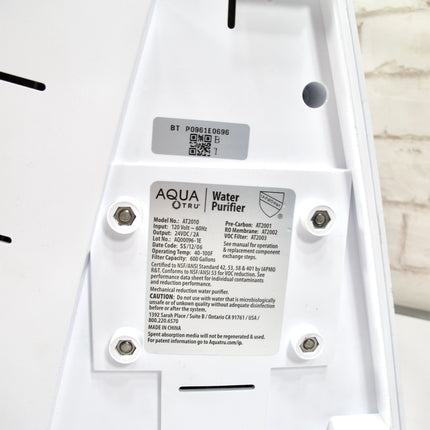 AQUA TRU AT2010 Countertop Reverse Osmosis Water Purifier Filtration System