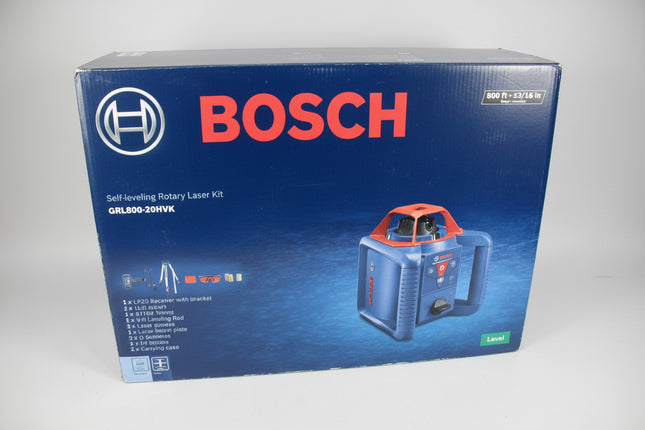 Bosch GRL800-20HVK 800 ft. Self Leveling Rotary Laser Level Kit