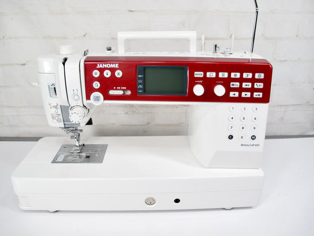 Janome Memory Craft 6650 MC6650 Sewing Quilting Machine with Pedal