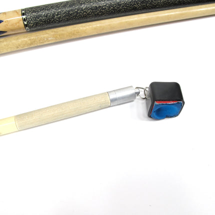 Lucasi Custom LZ2004NB Birdseye Blue Luster Pool Billiard Cue Stick w/ Case 20 oz