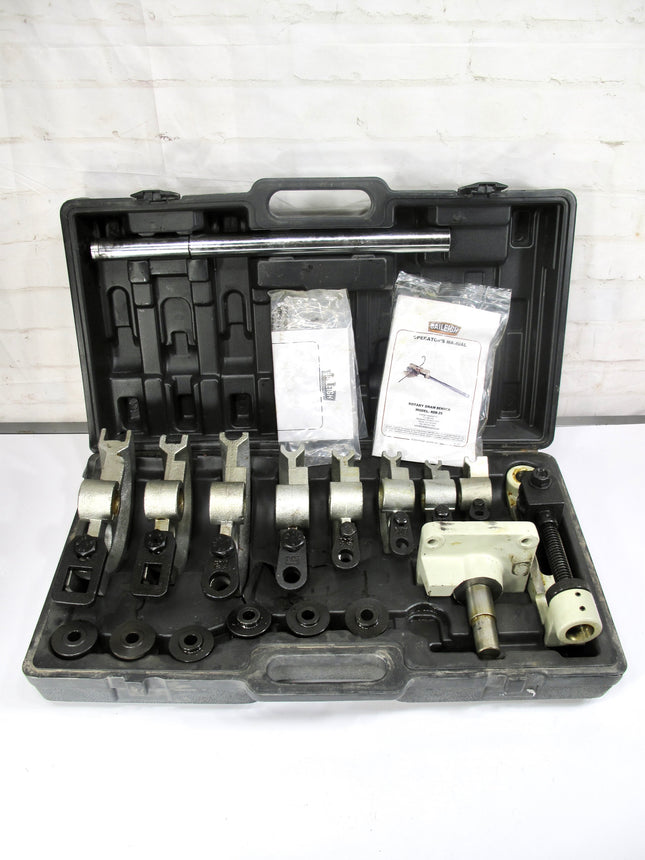 Baileigh RDB-25 Manual Tube Bending Set For, 3/8, 1/2, 9/16, 5/8, 3/4, 7/8 OD Round 3/4 & 1" Square