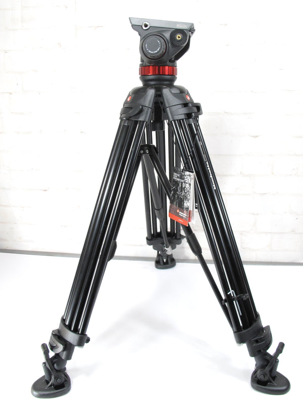 Manfrotto MVH502A Fluid Head and 546B Two Stage Camera Tripod