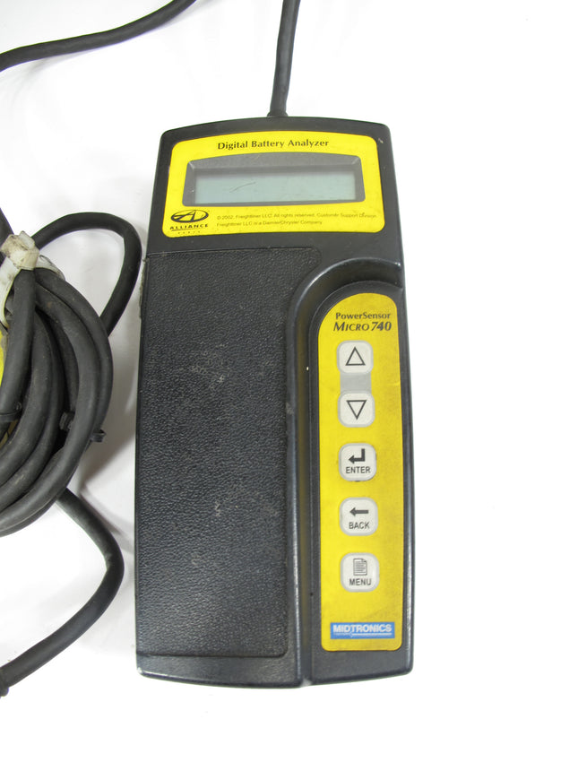 Midtronics Micro 740 PowerSensor Digital Battery Tester Analyzer 6 Volt 12 Volt