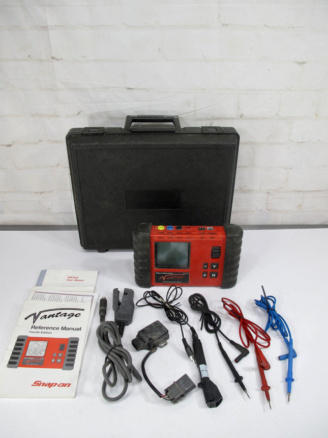 Snap On Vantage MT2400 Lab Scope Graphing Multimeter Diagnostics Database