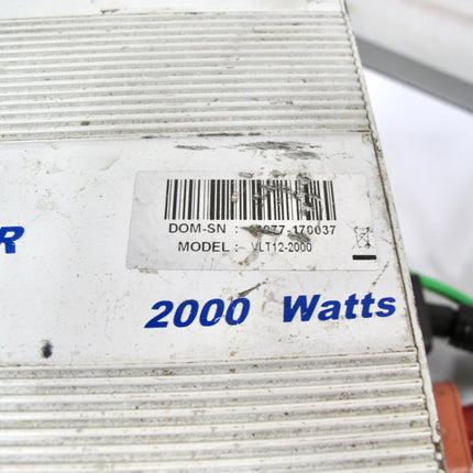 VANNER VLT12-2000 12V 2000W Pure Sine Wave AC to DC Power Inverter