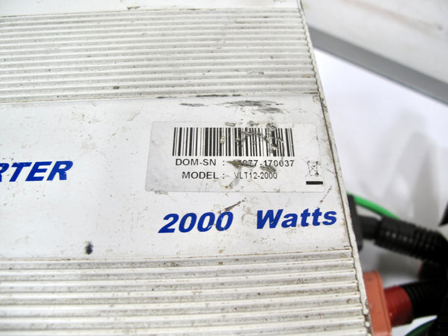 VANNER VLT12-2000 12V 2000W Pure Sine Wave AC to DC Power Inverter