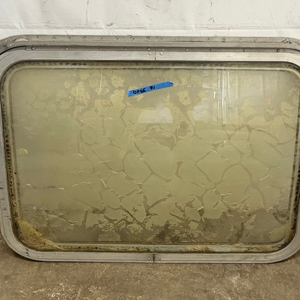 Airstream Double Pane Curved Glass/Glass Side Window 30-1/2 x 22 Mid 70s +