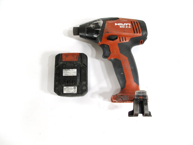 Hilti SID 2-A 12-Volt Brushless 1/4 in. Hex Chuck Cordless Impact Driver