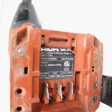 Hilti SID 2-A 12-Volt Brushless 1/4 in. Hex Chuck Cordless Impact Driver