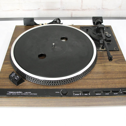 Realistic LAB-440 Direct Drive Fully Automatic Turntable Record Player