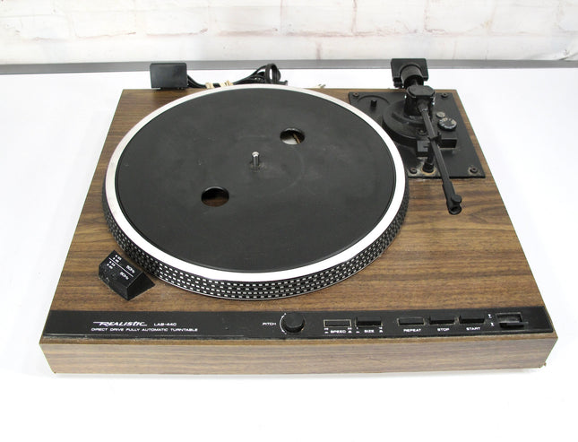 Realistic LAB-440 Direct Drive Fully Automatic Turntable Record Player