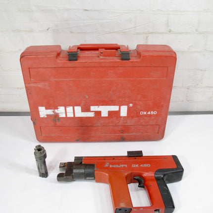 Hilti DX 450 Concrete Nailer Powder Actuated Tool Fastener