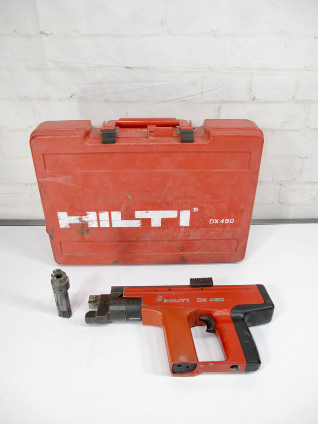 Hilti DX 450 Concrete Nailer Powder Actuated Tool Fastener