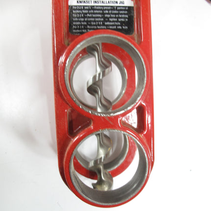 Kwikset 138 Lock Deadbolt Door Lock Hole Installation Kit Jig Set