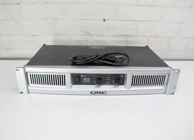 QSC GX3 2-Channel 300W/CH @ 8-Ohms Rack Mount Power Amplifier