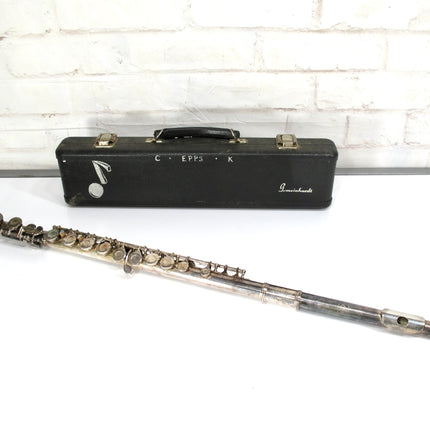 Gemeinhardt 2SP Silver Plate Offset G C Foot Closed Hole Flute
