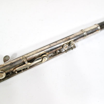 Gemeinhardt 2SP Silver Plate Offset G C Foot Closed Hole Flute