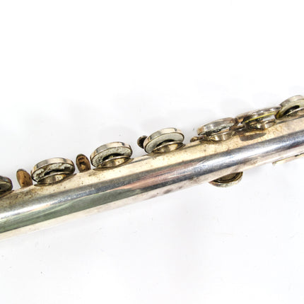 Gemeinhardt 2SP Silver Plate Offset G C Foot Closed Hole Flute