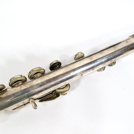 Gemeinhardt 2SP Silver Plate Offset G C Foot Closed Hole Flute