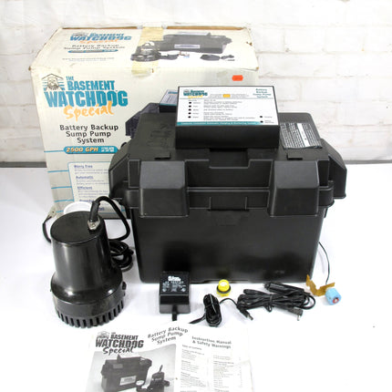 The Basement Watchdog Special Backup Emergency Basement Sump Pump