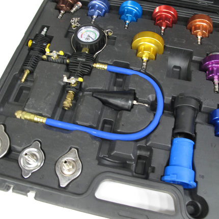 Cornwell Tools MCLC27A 27 Piece Cooling System Pressure Test Kit
