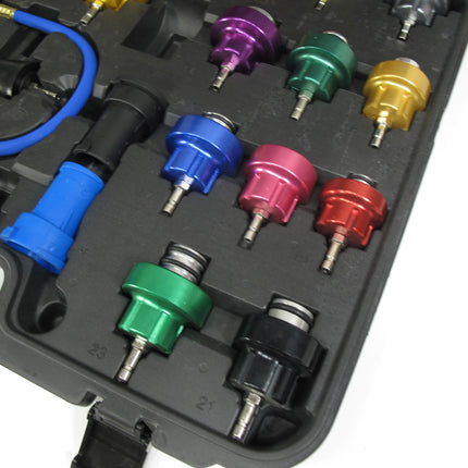 Cornwell Tools MCLC27A 27 Piece Cooling System Pressure Test Kit
